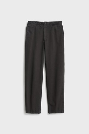 Herringbone Taperd Pants_Charcoal
