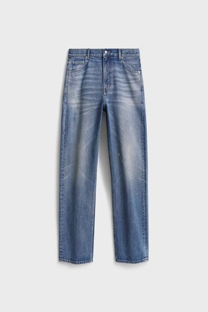One Washed Straight Fit Denim (New)_Blue