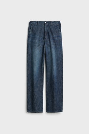 One Washed Wide Denim (New)_Mid Indigo
