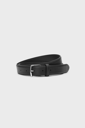 Italian Nappa Leather Belt_Black