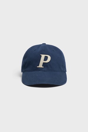 Cotton Graphic Ball Cap_Blue