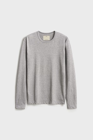 Long Sleeve Classic T-Shirt_Melange Gray