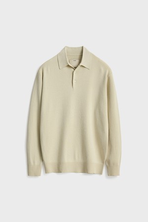 Comfort Polo Knit_Light Green