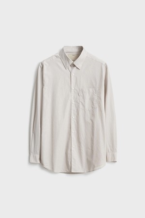 Business Shirt_Beige Stripe