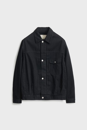 Trucker Jacket Type 01_Black