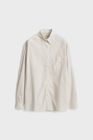 Comfort Shirt_Ivory Stripe