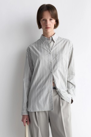 Comfort Shirt_Gray Stripe