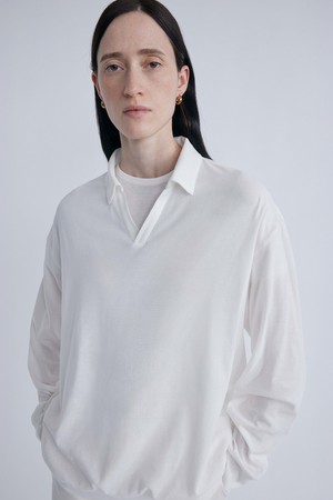 Jersey Polo T-Shirt_Ivory