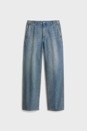 One Washed Comfort Denim_Mid Blue