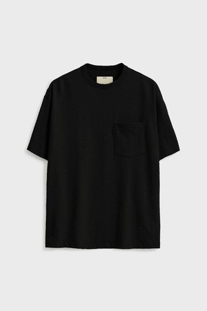 Short Sleeve Comfort Pocket T-shirt_Black