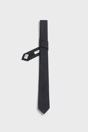 Slim Tie_Charcoal