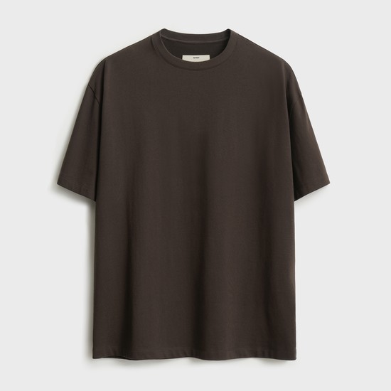 Short Sleeve Comfort T-Shirt_Brown