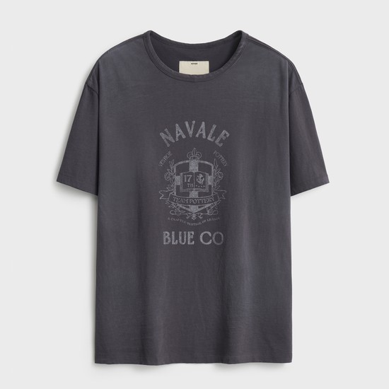 Short Sleeve Vintage T-Shirt_Charcoal