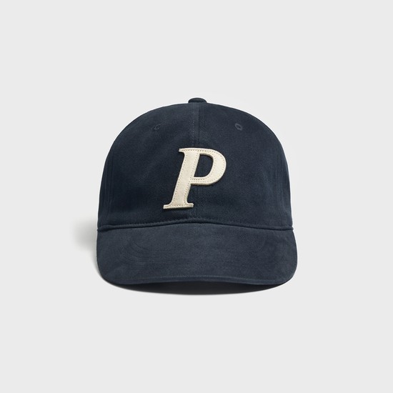 Cotton Graphic Ball Cap_Navy
