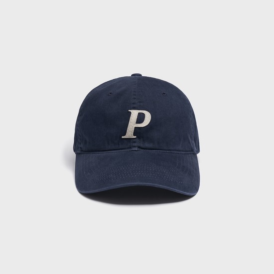 Washed Cotton Ball Cap_Navy