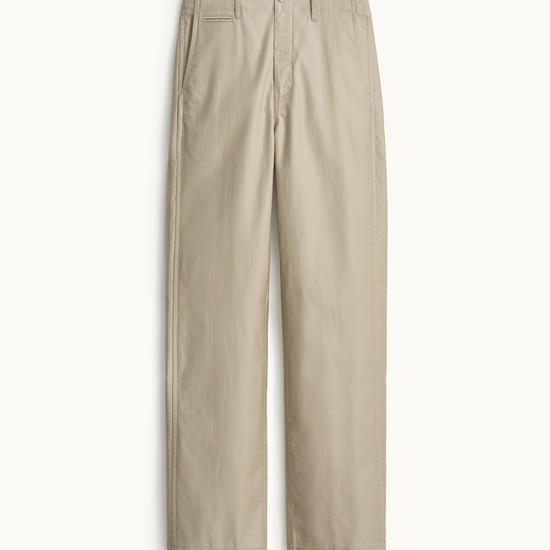Cotton Officer Chino Pants_Beige