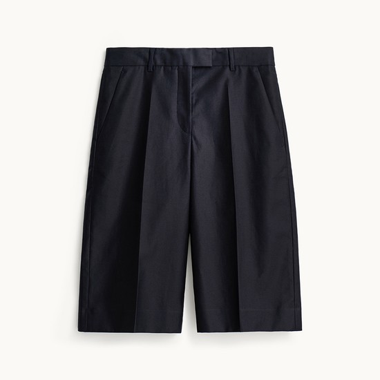 Wide Bermuda Shorts_Deep Navy