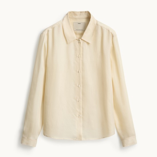 Cupro Fluid Blouse_Yellow