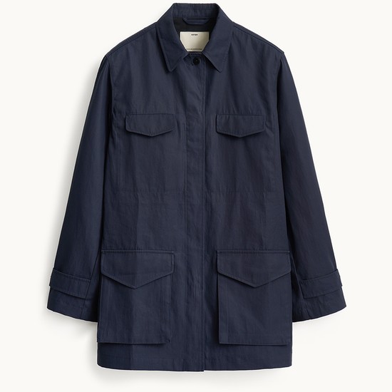 Safari Jacket_Deep Navy