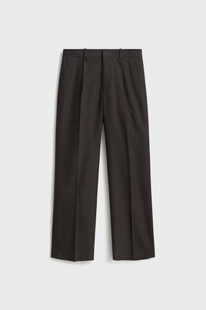 Wool Suit Trousers_Brown