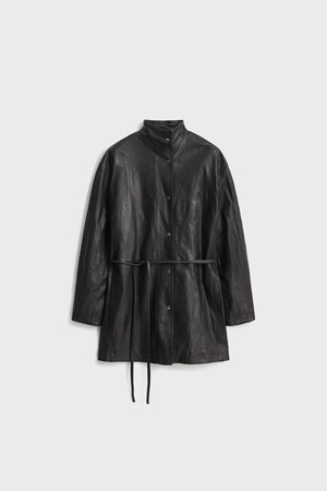 High Neck Field Jacket_Black