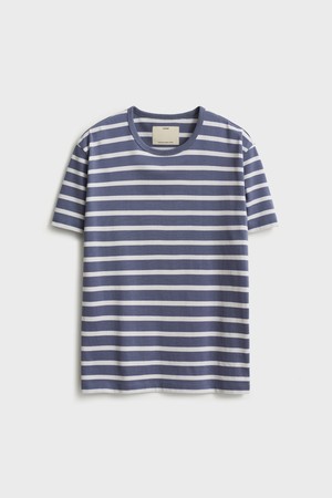 Short Sleeve Classic Stripe T-Shirt_Navy Stripe