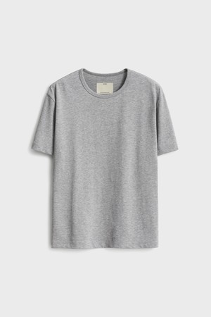 Short Sleeve Classic T-Shirt_Melange Gray