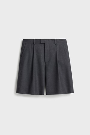 Bermuda Wool Shorts_Charcoal