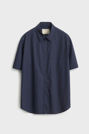 Short Sleeve Comfort Shirt_Navy