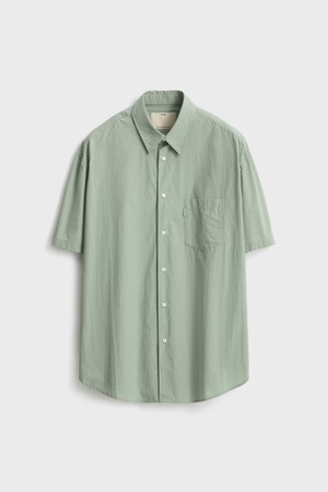 [5월4일 예약발송] Short Sleeve Comfort Shirt (Typewriter)_Light Green