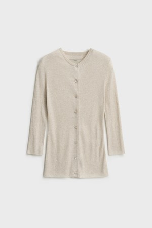 Summer Short Sleeve Cardigan_Beige