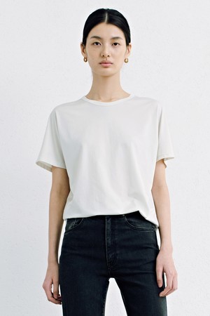 Comfort Silky T-shirts_White