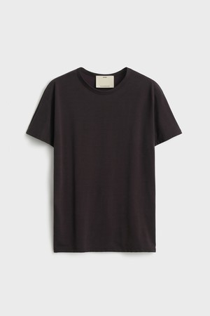Comfort Silky T-shirts_Red Brown