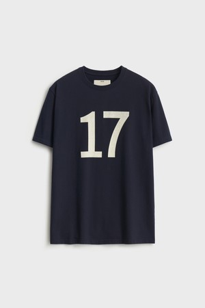 Short Sleeve 17 Graphic T-Shirt_Navy
