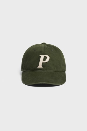 Cotton Graphic Ball Cap_Olive Green