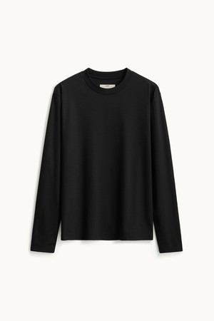 Long Sleeve Compact T-shirt_Black