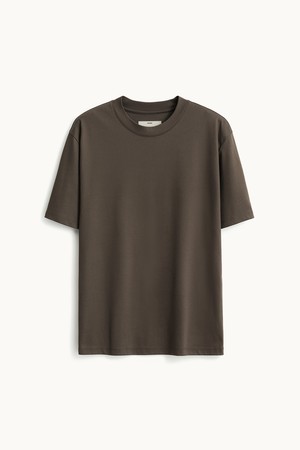Short Sleeve Compact T-shirt_Taupe