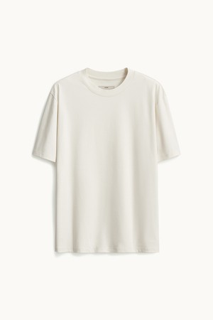 Short Sleeve Compact T-shirt_Off White