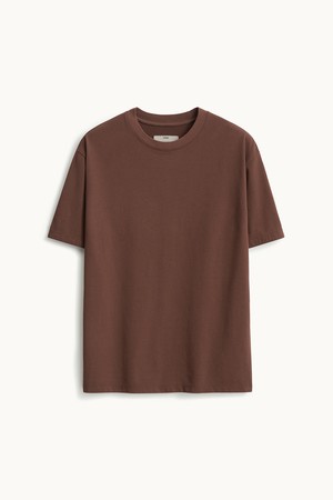 Short Sleeve Standard T-shirt_Red Brown