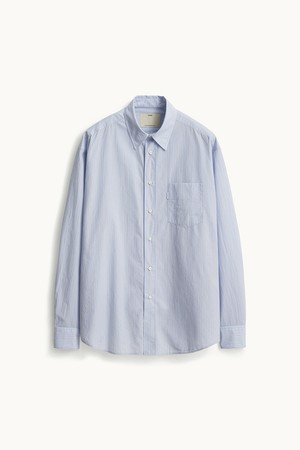Comfort Shirt_Sax Stripe