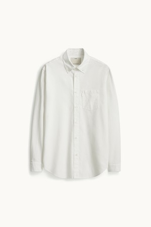 Oxford Button Down Shirt_White