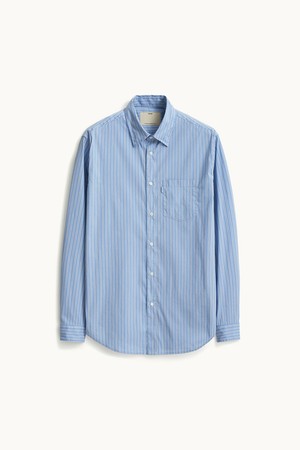 Button Down Shirt_Blue Stripe