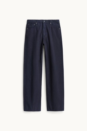 Straight Denim Pants_Navy