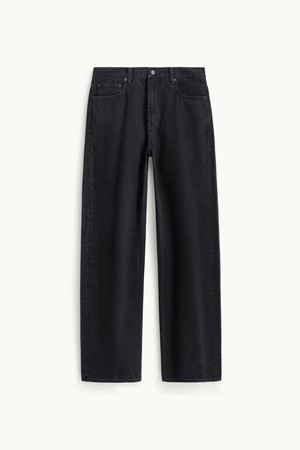 Straight Denim Pants_Blue Black