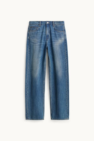 Straight Denim Pants_Vintage Blue