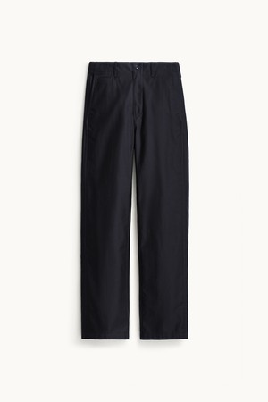 Cotton Officer Chino Pants_Dark Navy