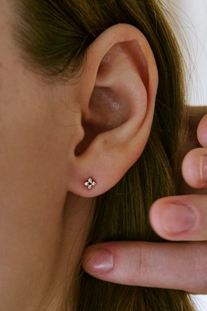 14k 아스터 귀걸이