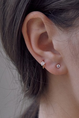 14k 스텔라 링 피어싱