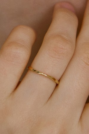 14k 온드 웨이브 반지