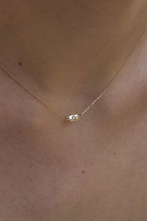 10k 루체 스퀘어 펜던트 목걸이